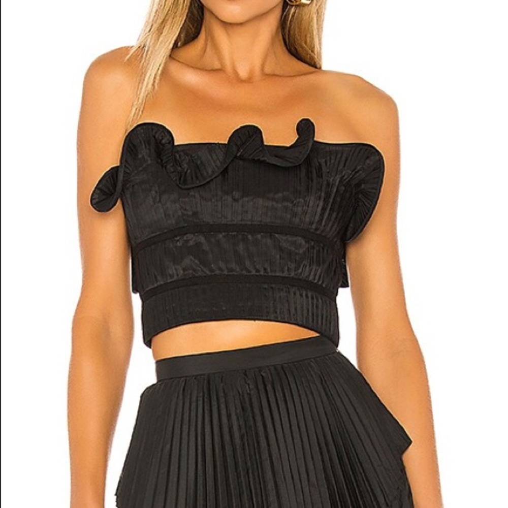 Amur Oriel top black size XS